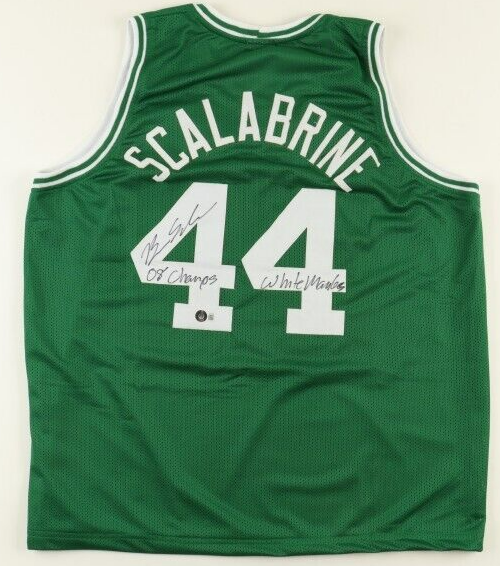 Brian Scalabrine Signed Boston Celtics Jersey