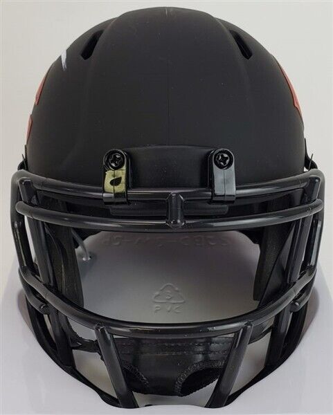 Mike Brown Signed Chicago Bears Eclipse Alternate Speed Mini Helmet (PSA COA) DB
