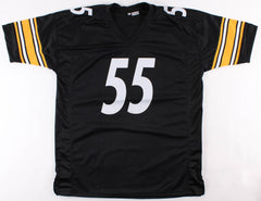 Devin Bush Signed Pittsburgh Pittsburgh Steelers Black Jersey (TSE Hologram)