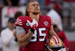 George Kittle Signed 49er Color Rush Jersey San Francisco 3xPro Bowl TE/ Beckett