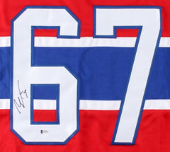 Max Pacioretty Signed Canadiens Jersey (Beckett COA) Montreal All Star Left Wing