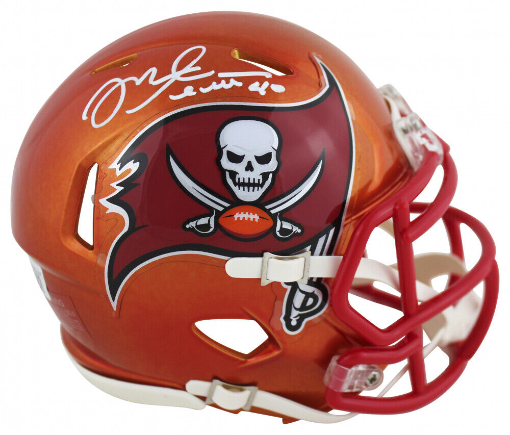 : Mike Alstott Autographed Hand Signed Tampa Bay