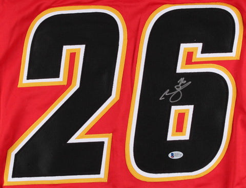 Michael Stone Signed Calgary Flames Jersey (Beckett COA) Career 2010–present