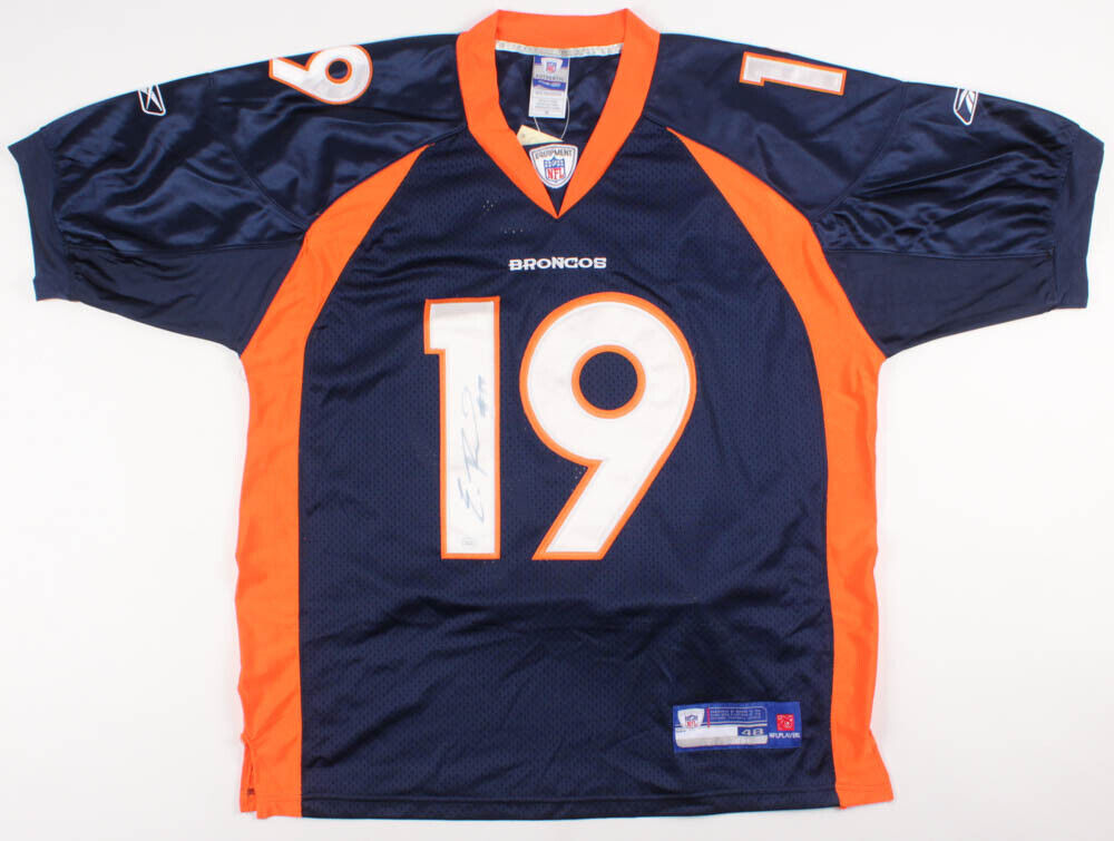 Eddie Royal Signed Denver Broncos Reebok NFL On Field Style Jersey (JSA COA)