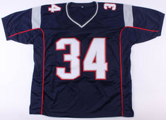 Rex Burkhead Signed Patriots Jersey (JSA COA) Nebraska Cornhusker Running Back