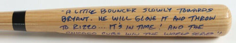 Pat Hughes Signed Rawlings Adirondack Big Stick Bat "Extensive Inscriptions" PSA