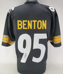 Keeanu Benton Signed Pittsburgh Steelers Jersey (JSA COA) 2023 Rookie Nose Tckl.