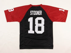 Austin Stogner Signed Oklahoma Sooners Jersey (Beckett) Junior Tight End