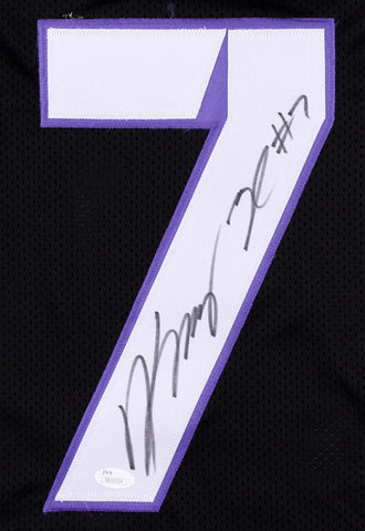 Kenny Hill Signed TCU Horned Frogs Jersey (JSA) 2017 Alamo Bowl (Offensive MVP)