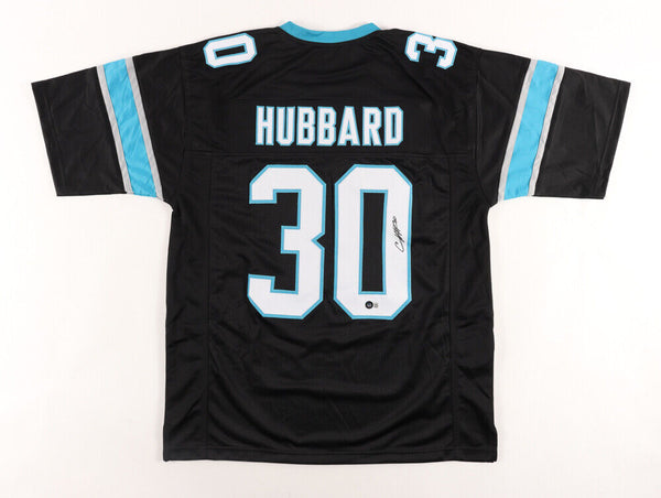 Chuba Hubbard Signed Jersey store (Beckett)