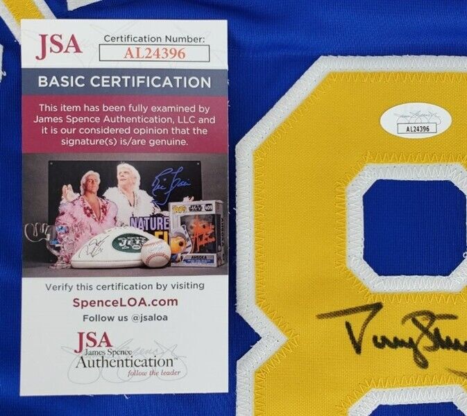 Darryl Strawberry Signed Crenshaw High School Cougars Jersey (JSA COA) N.Y. Mets
