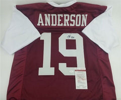 Robby Anderson Signed Temple Owls Jersey (JSA COA) Carolina Panthers Receiver