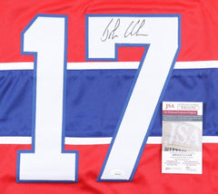 John Leclair Signed Montreal Canadiens Jersey (JSA COA) 1993 Stanley Cup Champs