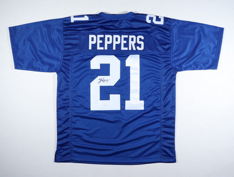 Jabrill Peppers Signed New York Giants Jersey (JSA Holo) All Pro Safety Michigan