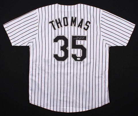 Frank Thomas Signed White Sox Jersey (JSA COA) The Big Hurt / 500 HR Club Member