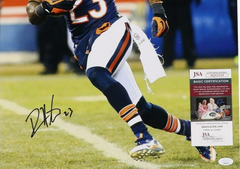 Devin Hester Chicago Bears Signed 16"x 20" Photo (JSA COA) 2024 HOF Inductee