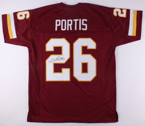 Clinton Portis Signed Washington Redskins Jersey (JSA COA) 2×Pro Bowl R.B.