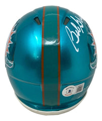Bob Griese Signed Miami Dolphins Flash Alternate Speed Mini Helmet (Beckett) Q.B