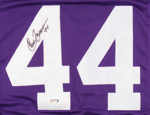 Chuck Foreman Signed Minnesota Vikings Jersey (PSA COA) 5×Pro Bowl (1973–1977)