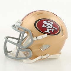 John Lynch Signed San Francisco 49ers Mini Helmet (Beckett) Super Bowl XXXVII DB