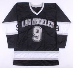 Bernie Nicholls Signed L.A. Kings Jersey (Beckett COA) Scored 475 NHL Goals