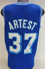 Ron Artest Signed Los Angeles Lakers Jersey (Beckett) AKA Meta World Peace