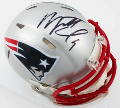 Matthew Judon Signed New England Patriots Mini Helmet (JSA COA) 3xPro Bowl LB