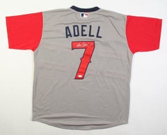 Jo Adell Signed 2019 All Star Futures Game West Jersey (JSA COA) Anaheim Angels