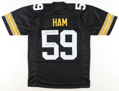 Jack Ham Signed Pittsburgh Steelers Jersey Inscribed "HOF 88" (JSA) Linebacker