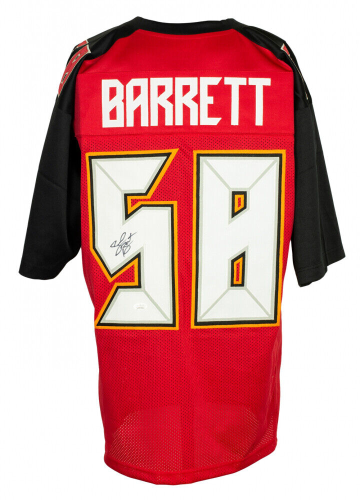 Shaquil Barrett Signed Tampa Bay Buccaneers Red Jersey (JSA COA) Pro Bowl L.B