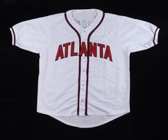 Deion Sanders Signed Atlanta Braves Jersey (Beckett) 1992 World Series /.533 Avg