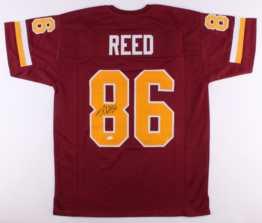 Jordan Reed Signed Washington Redskins Jersey (JSA COA) 2016 Pro Bowl Tight End