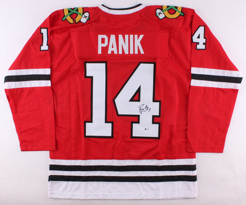 Richard Panik Signed Blackhawks Jersey (Beckett) Playing career  2007–present