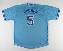 Bob Horner Signed Atlanta Braves Jersey (Tri-Star Holo) 1978 Rookie of the Year
