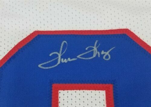 Framed Buffalo Bills Thurman Thomas Autographed Signed Jersey Jsa Coa