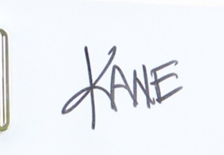 Kane Signed WWE Intercontinental Championship Belt (JSA COA) WWE H.O.F. 2021