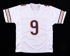 Jim McMahon Signed Chicago Bears White Home Jersey (JSA COA) Super Bowl XX Q.B.