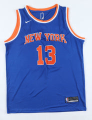 Evan Fournier Signed New York Knicks Jersey (JSA COA) 2012 1st Round Pick /Guard