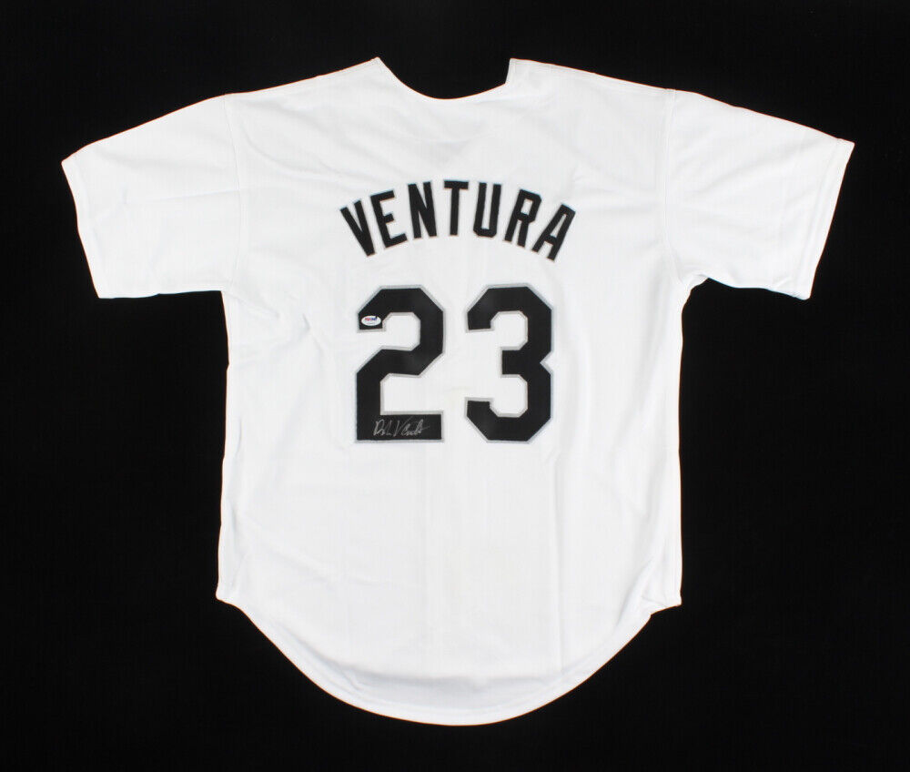 Robin Ventura Signed Chicago White Sox Jersey (PSA COA) ML 3rd Baseman –