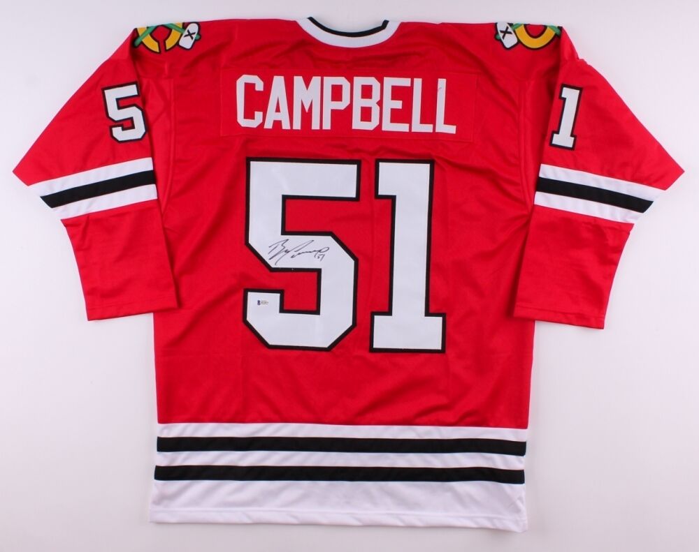 Brian Campbell Signed Blackhawks Jersey (Beckett) Playing career  1999–present
