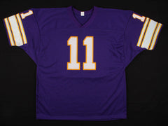 Daunte Culpepper Signed Minnesota Vikings Jersey (Player Hologram) U.C.F. Q,B,