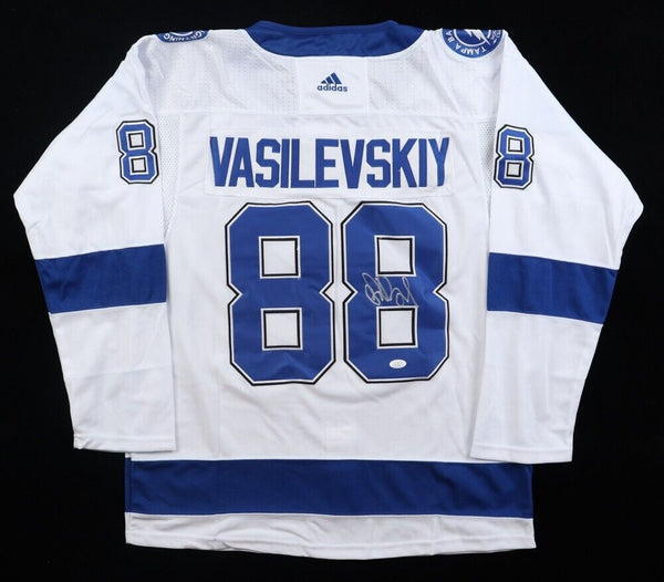 NHL Andrei Vasilevskiy Tampa Bay Lightning 88 Jersey – Ice Jerseys