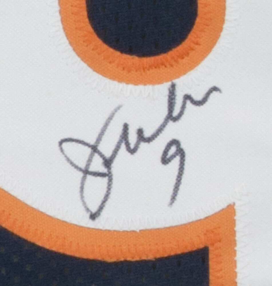 Jim McMahon Signed Chicago Bears Jersey (JSA COA) Super Bowl XX Quarte –