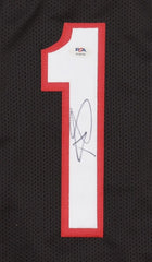 Anfernee Simons Signed Trail Blazers Jersey (PSA) Portland's 2018 1st Round Pick