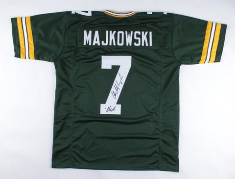 Don Majkowski Signed Green Bay Packers Jersey Inscribed "Magik" (JSA COA) Q,B,