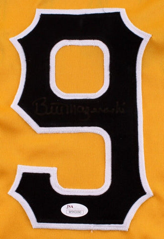 Bill Mazeroski Signed Pirates Jersey (JSA) 10xAll Star / 2xWorld Series Champion