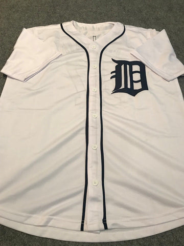 Denny McLain Signed 1968 Tigers Jersey Inscribed "31-6, 1968" & "2x CY 68/69"