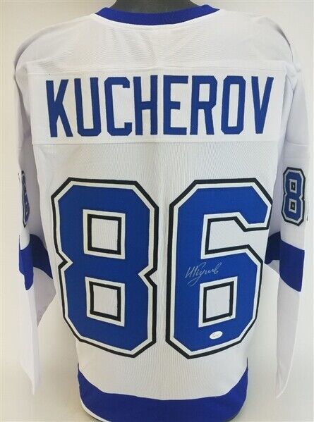 Nikita Kucherov Autographed Signed Photo NHL Hockey Tampa Bay Lightning COA