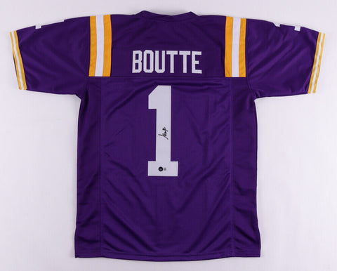 Kayshon Boutte Signed LSU Tigers Jersey (Beckett Hologrm) 2021 Sophmore Receiver