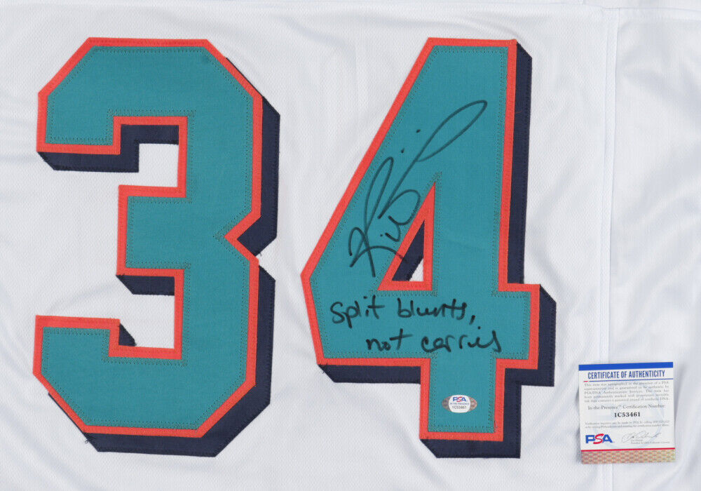 Ricky Williams Signed Miami Dolphins Jersey Inscribed Miami Vice